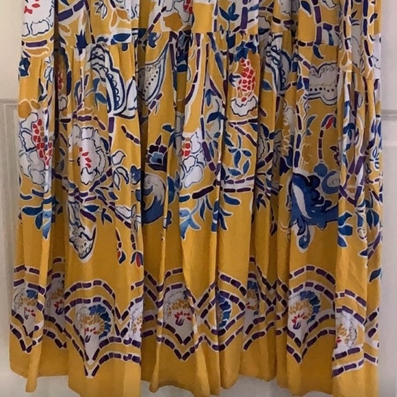 Maeve Anthropologie Tiered Maxi Sunshine Dress Size XL - Picture 3 of 8